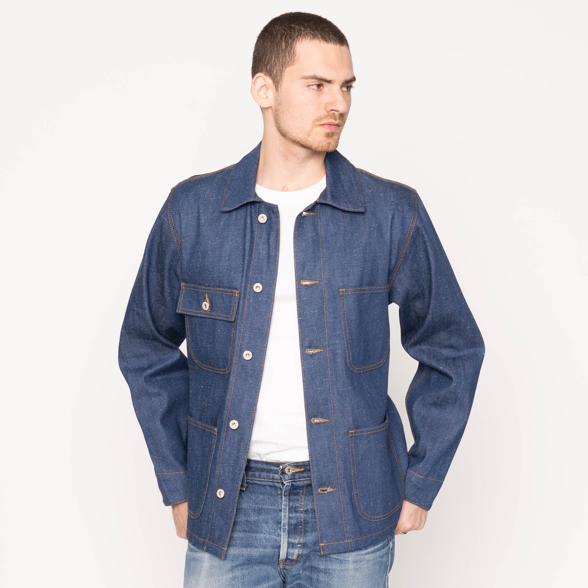 Chore Coat - Workforce Selvedge | Naked & Famous Denim – Naked