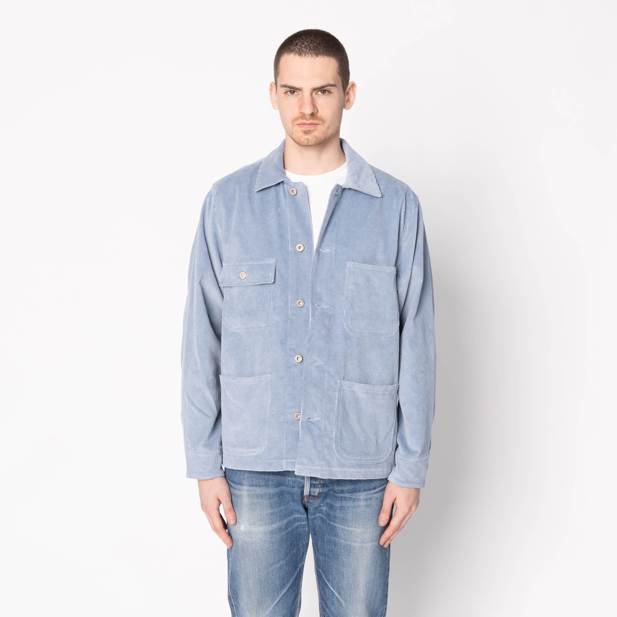 Chore Coat  - Indigo Sugiaya - Indigo by Naked & Famous Denim