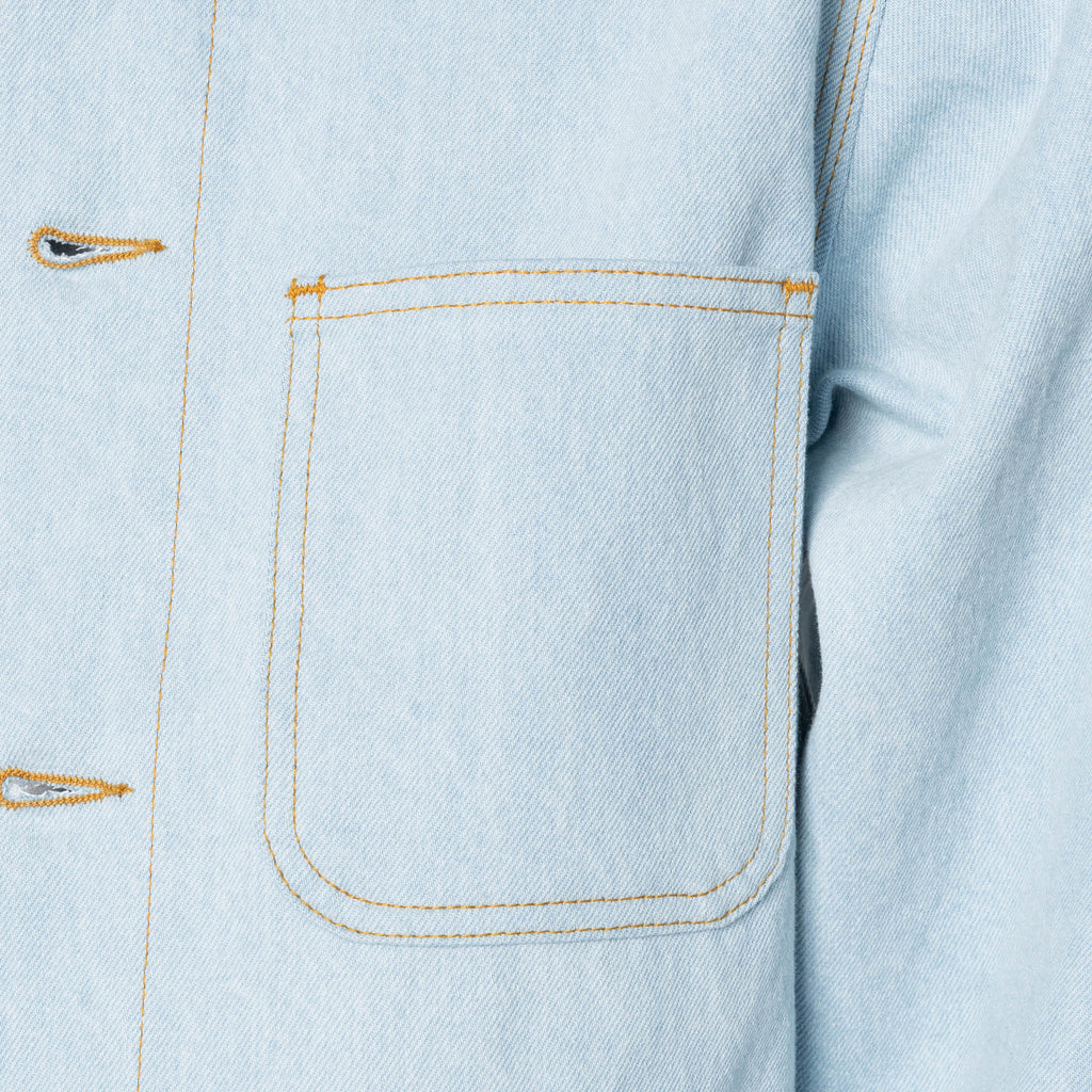Chore Coat - Secret Agent Denim - Bleach Blue by Naked & Famous Denim