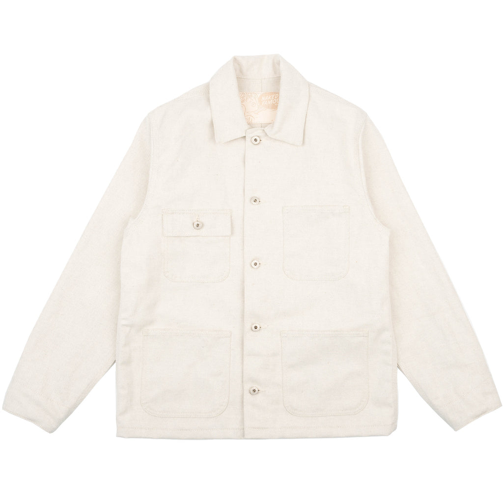 Chore Coat - Tabi Selvedge - Off White by Naked & Famous Denim