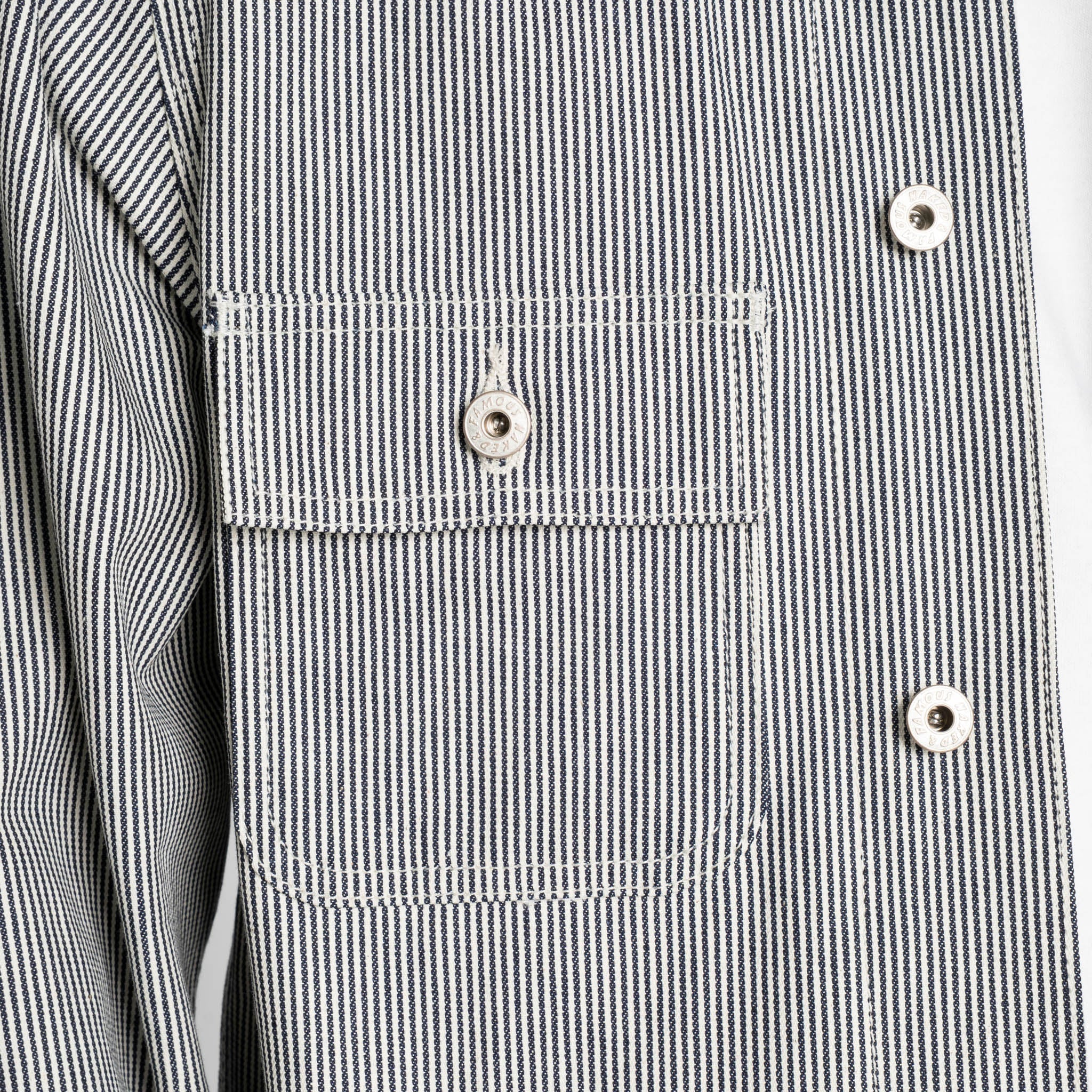 Chore Coat - Selvedge Hickory by Naked & Famous Denim