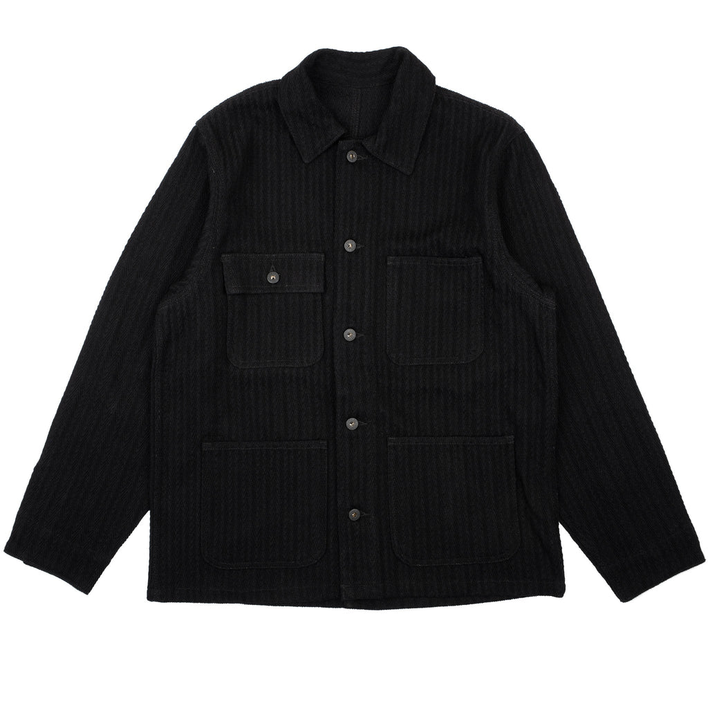 Chore Coat - Black Sugiaya by Naked & Famous Denim