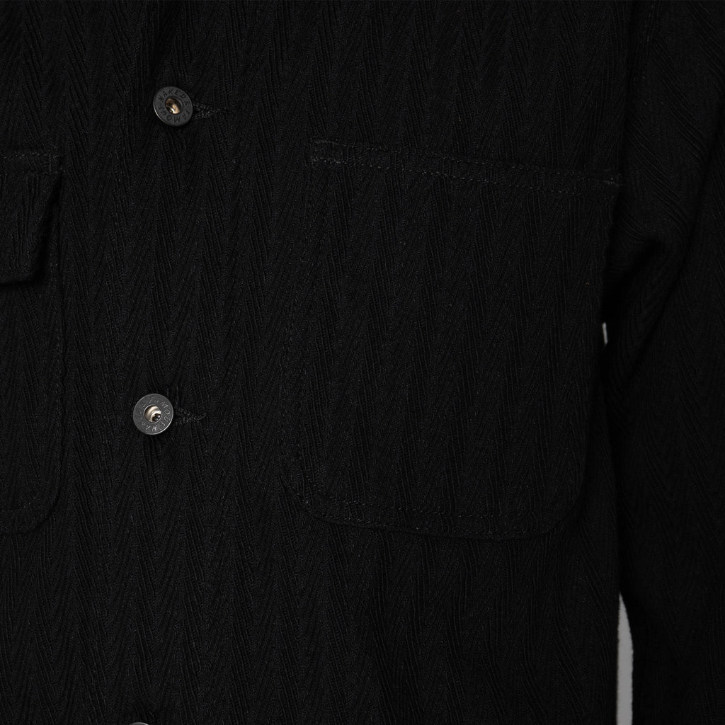 Chore Coat - Black Sugiaya by Naked & Famous Denim