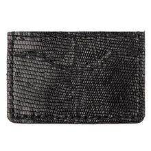 Load image into Gallery viewer, Card Case - Black Lizard | Naked &amp; Famous Denim
