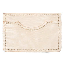 Load image into Gallery viewer, Card Case - Ivory Lizard | Naked &amp; Famous Denim
