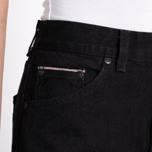 Load image into Gallery viewer, Women&#39;s - Classic - Solid Black Selvedge | Naked &amp; Famous Denim
