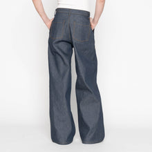 Load image into Gallery viewer, Wide Leg Trouser  - Natural Indigo - Indigo by Naked &amp; Famous Denim
