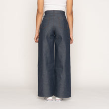 Load image into Gallery viewer, Wide Leg Trouser - Nartural Indigo Denim | Naked &amp; Famous Denim
