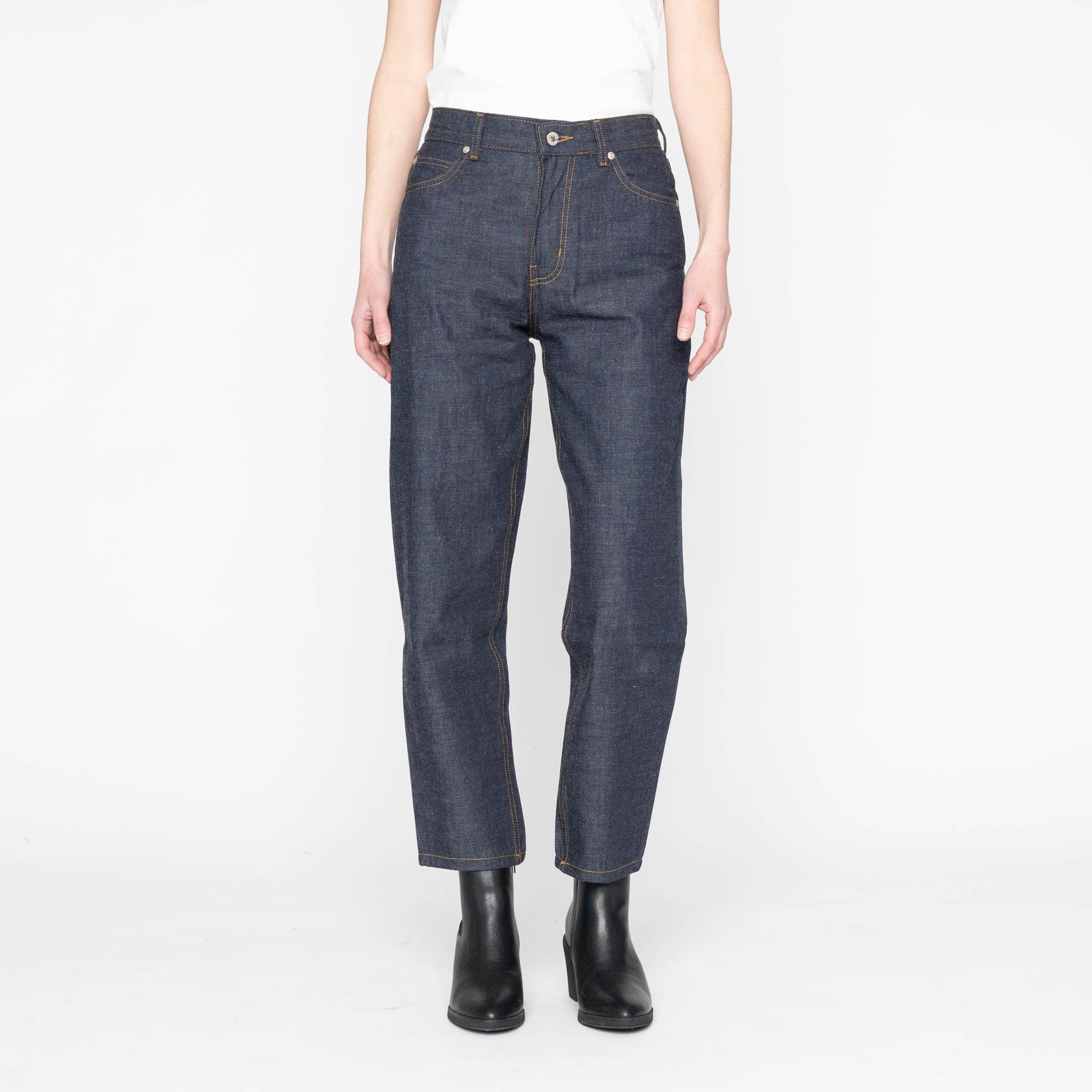 Bestie - 10oz Rinsed Denim | Naked & Famous Denim – Naked & Famous