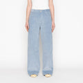 Wide Wild West - Organic Faded Corduroy - Pale Indigo by Naked & Famous Denim