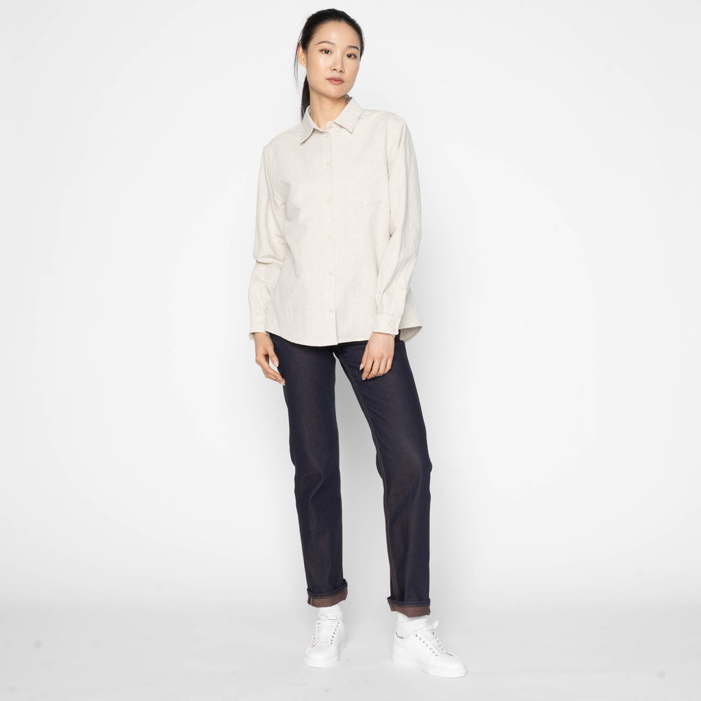 Super Girl - Chocolate Milk Selvedge by Naked & Famous Denim
