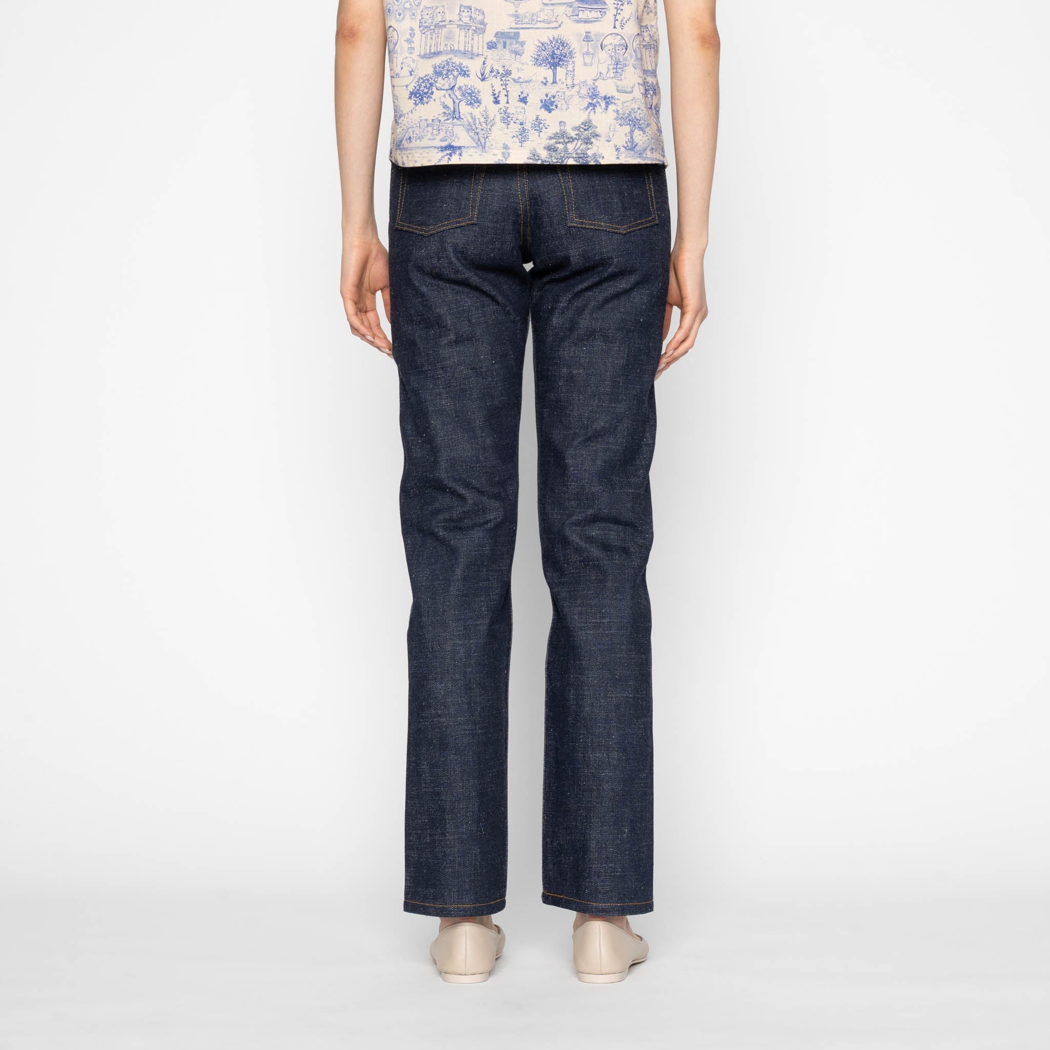 Super Girl - Brawler Selvedge - Indigo by Naked & Famous Denim