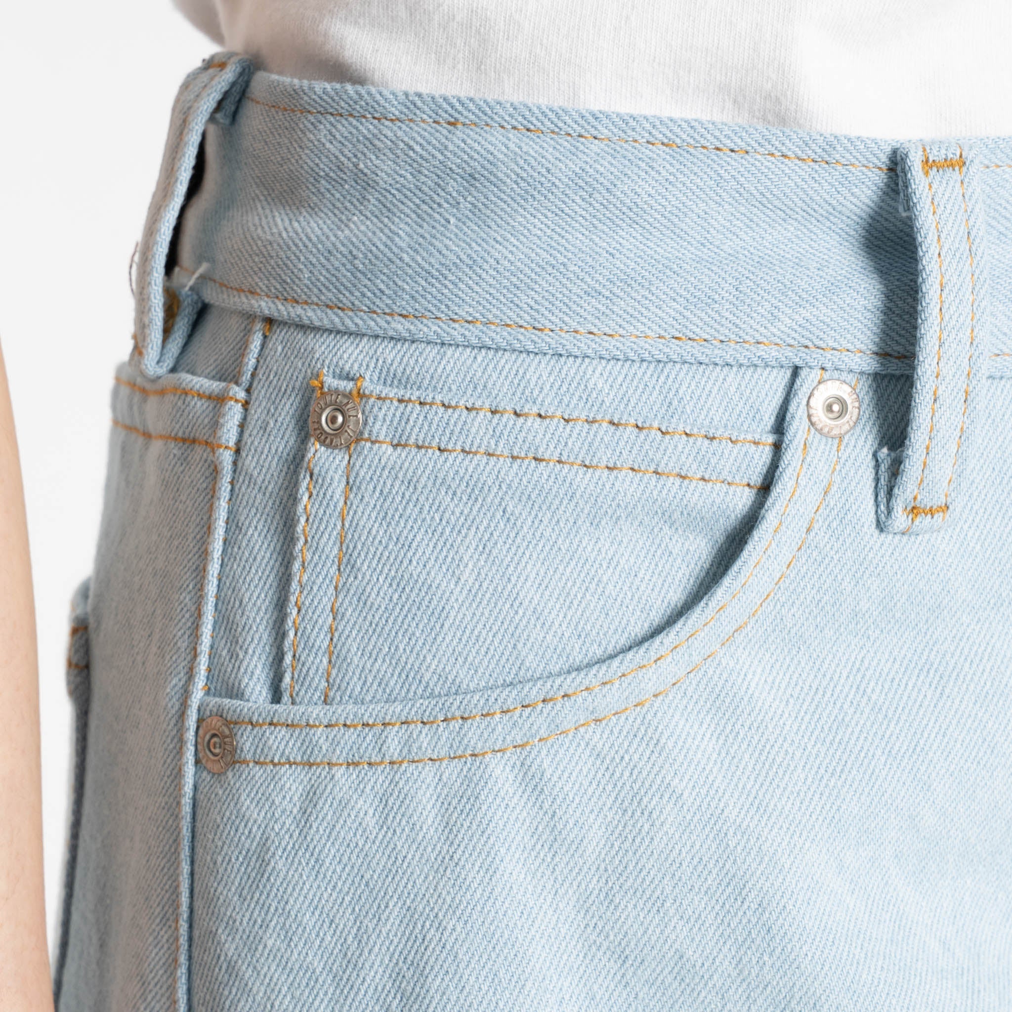 Wide Wild West - Secret Agent Denim - Bleach Blue – Naked & Famous