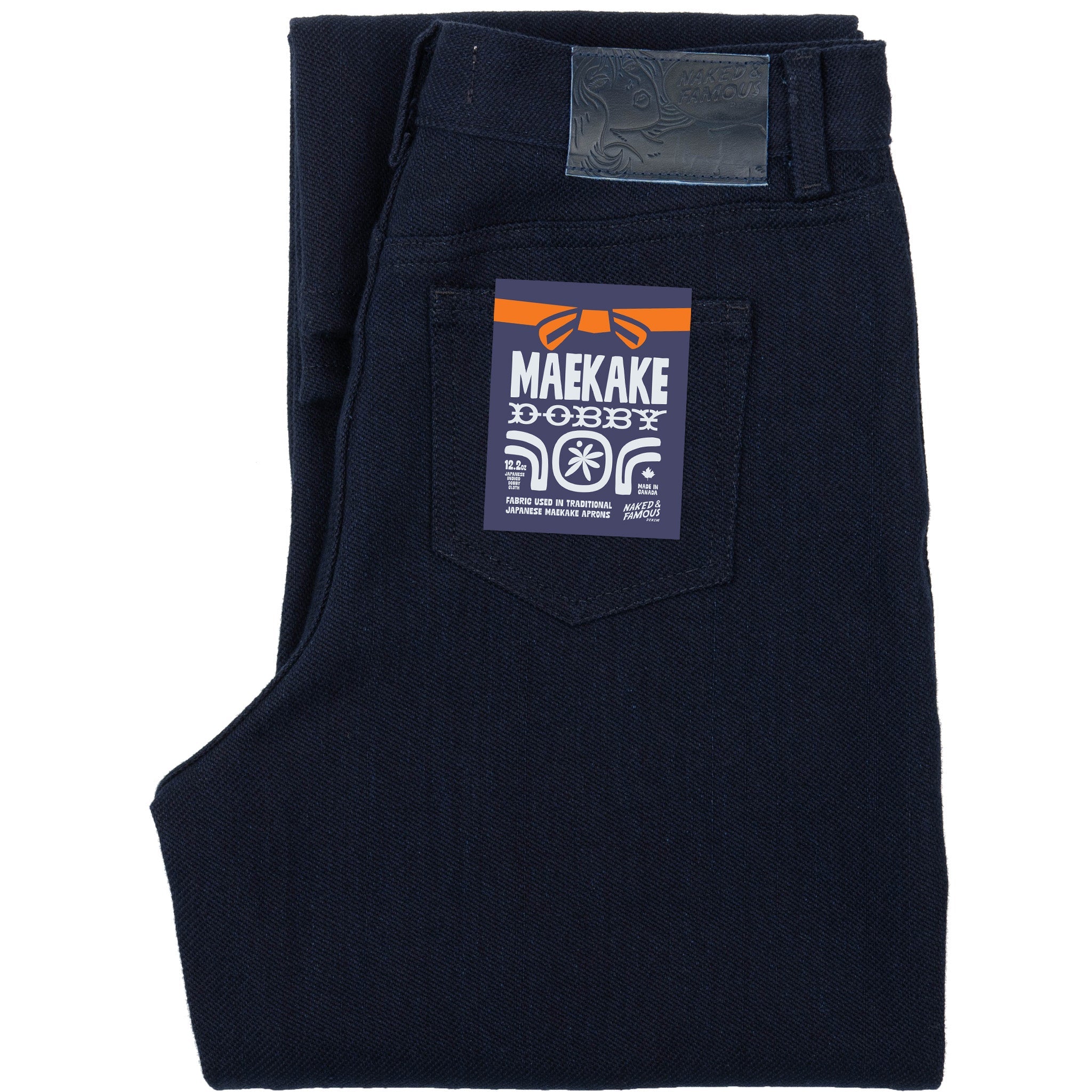 Bestie - Maekake Dobby - Indigo by Naked & Famous Denim