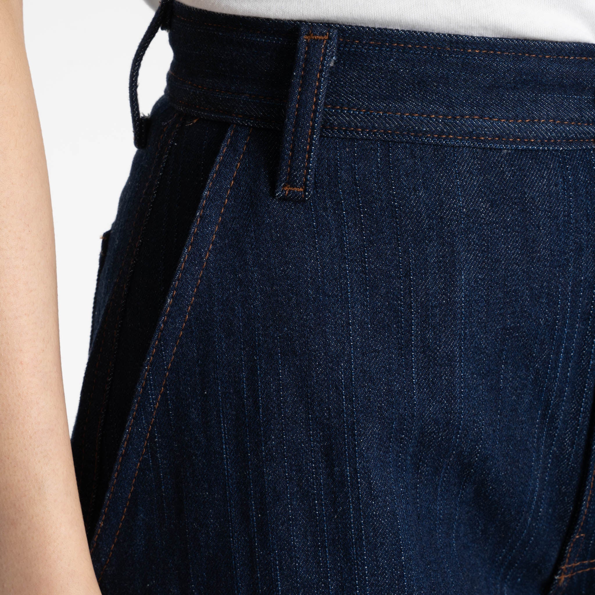 Maudie - Vertical Slub Denim by Naked & Famous Denim