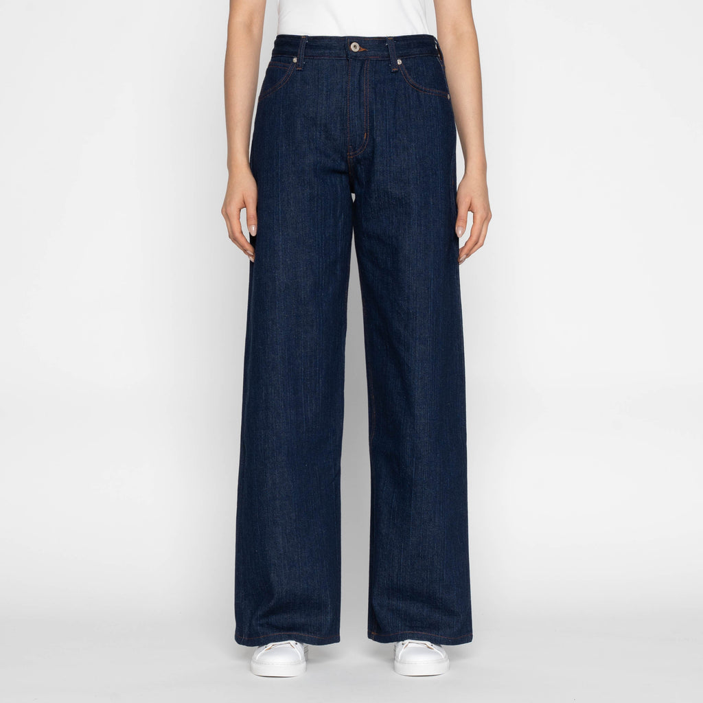 Wide Wild West - Vertical Slub Denim by Naked & Famous Denim