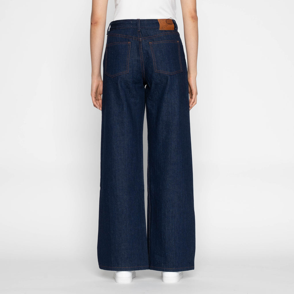 Wide Wild West - Vertical Slub Denim by Naked & Famous Denim