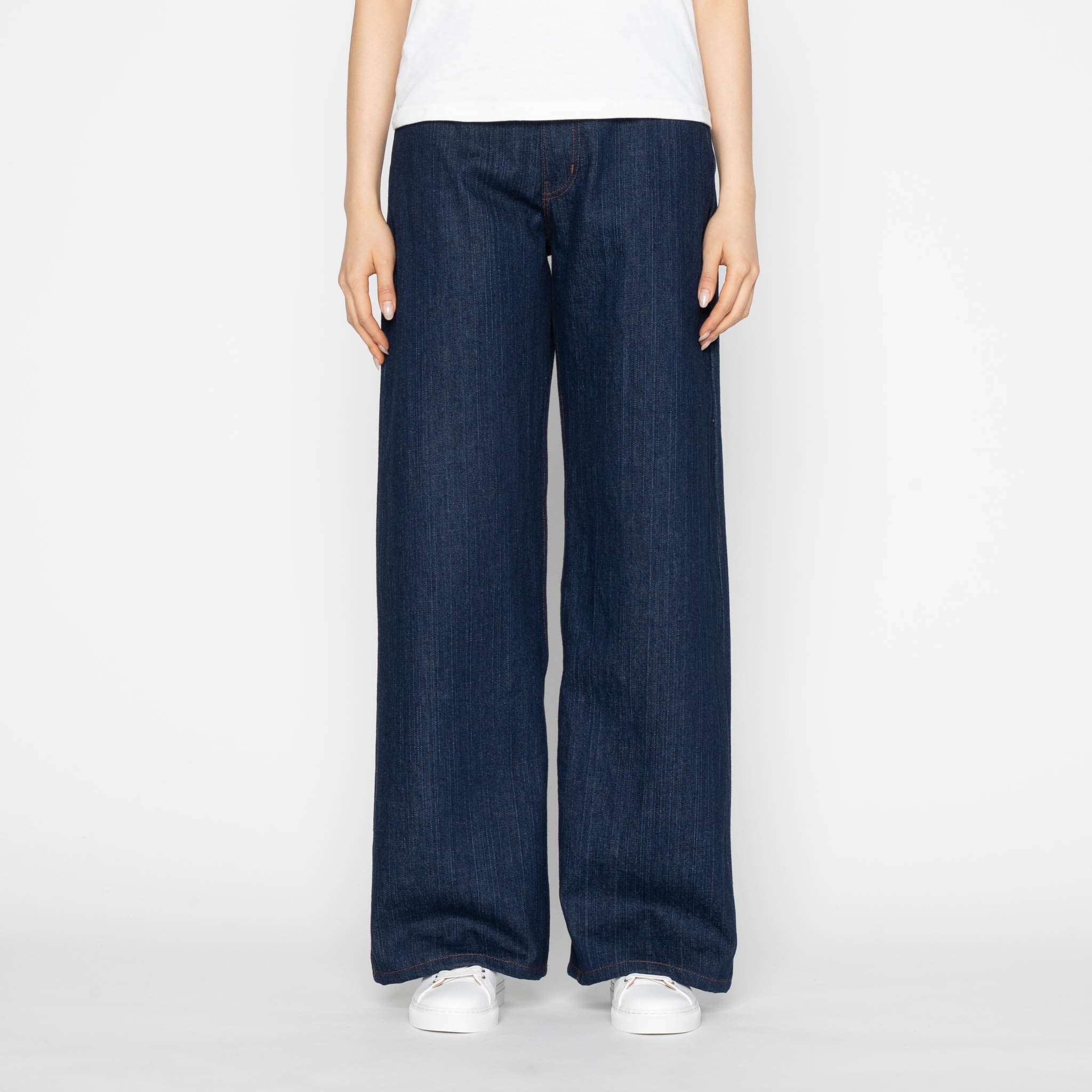 Wide Wild West - Vertical Slub Denim by Naked & Famous Denim