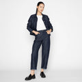 Bestie - Linen Blend Denim - Indigo by Naked & Famous Denim