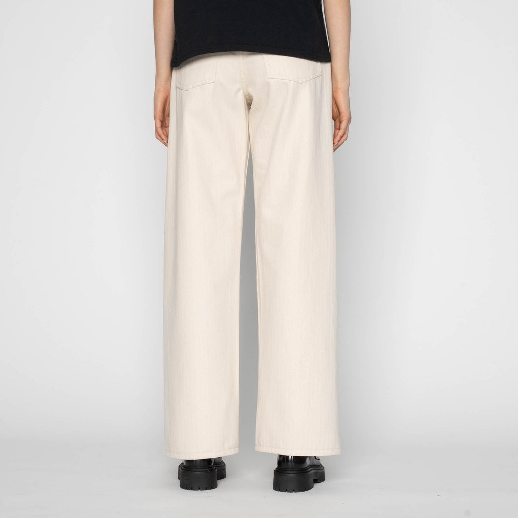 Wide Wild West - Hard Twist Organic Herringbone by Naked & Famous Denim