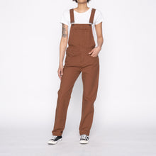 Load image into Gallery viewer, Women&#39;s - Straight Leg Overalls - Brick Canvas | Naked &amp; Famous Denim
