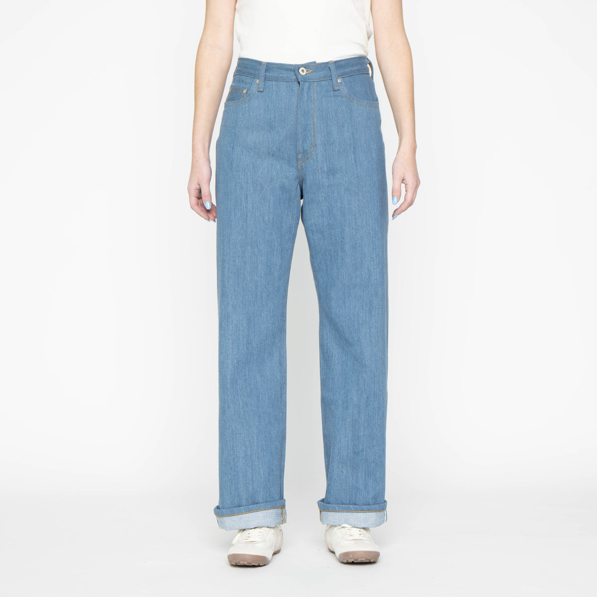 Strong Girl - Vintage Blues Selvedge - Indigo