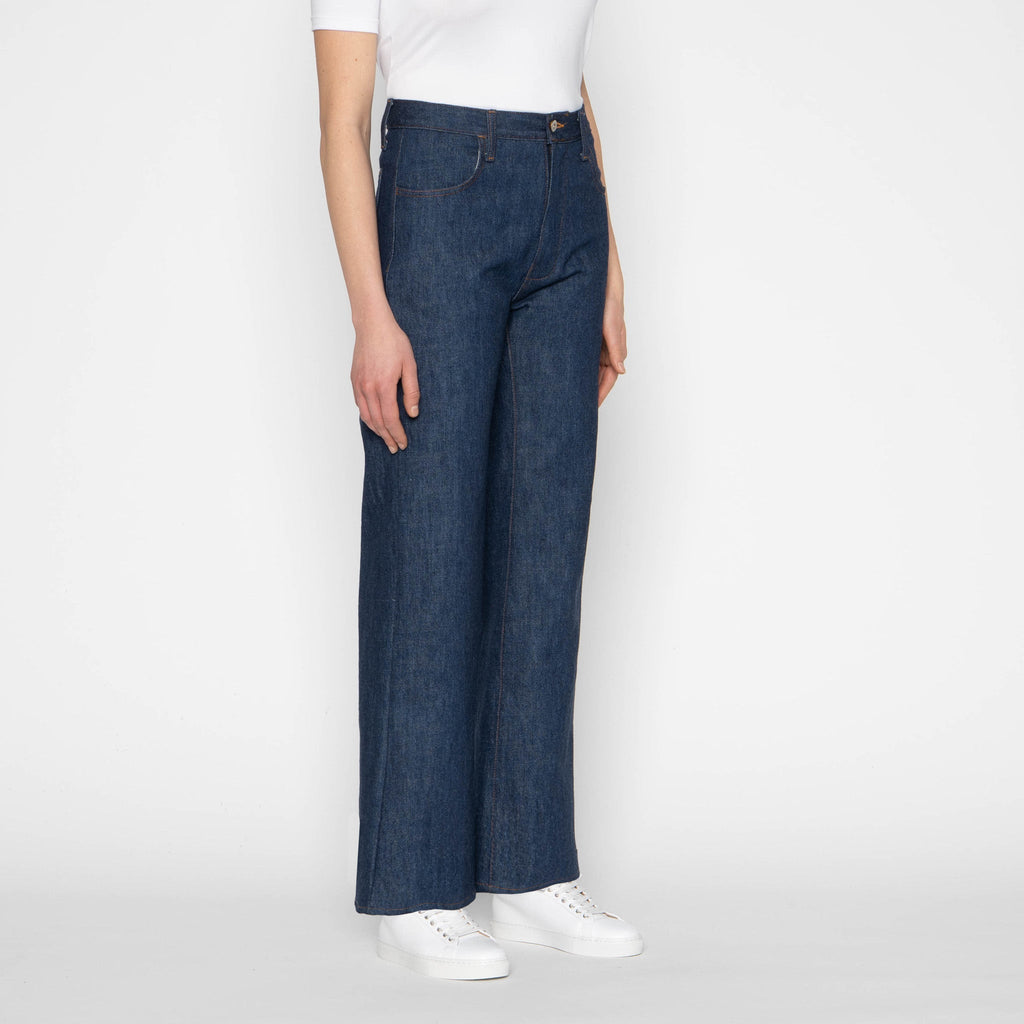 Maudie Flared - Archive Blue by Naked & Famous Denim