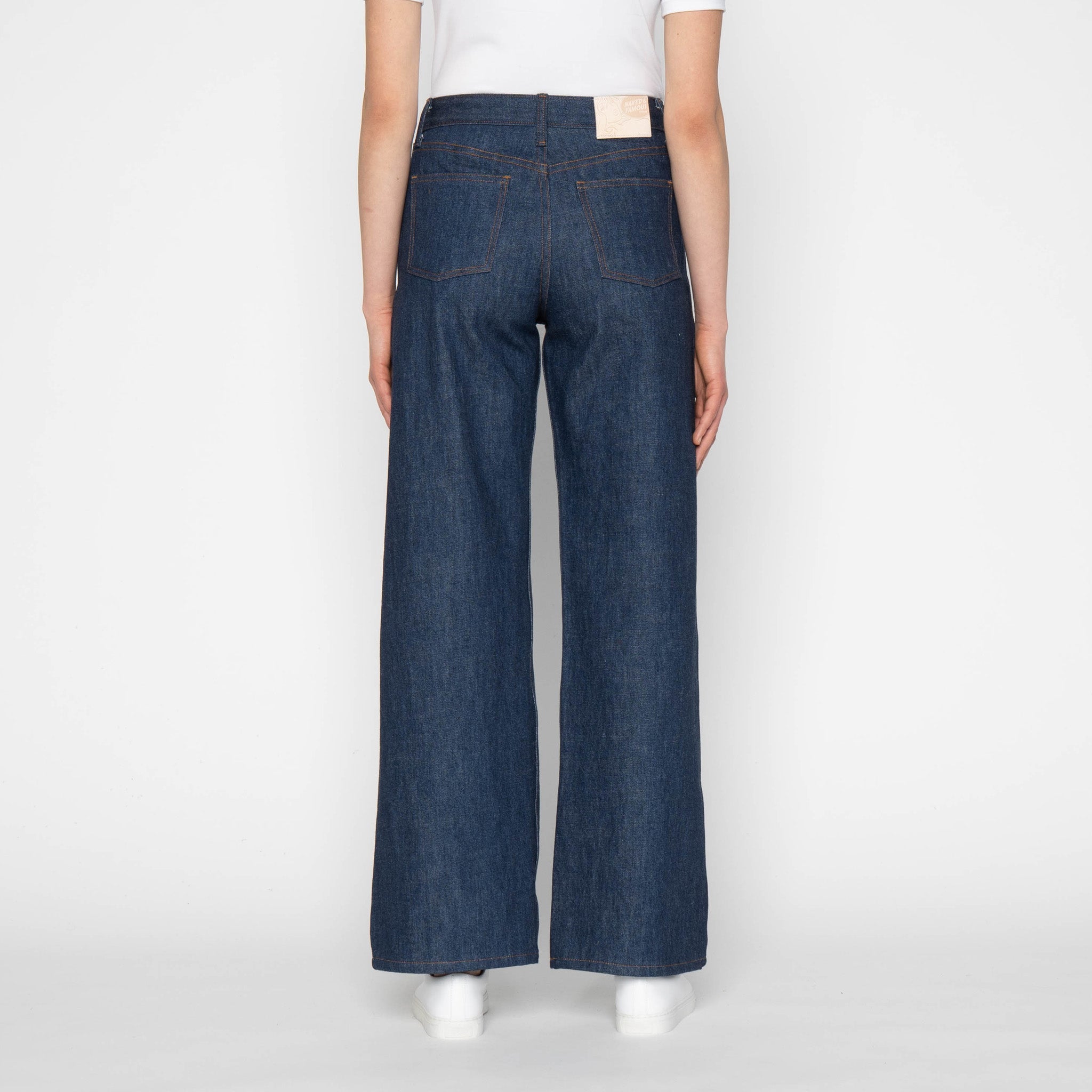 Wide Wild West - Archive Blue by Naked & Famous Denim