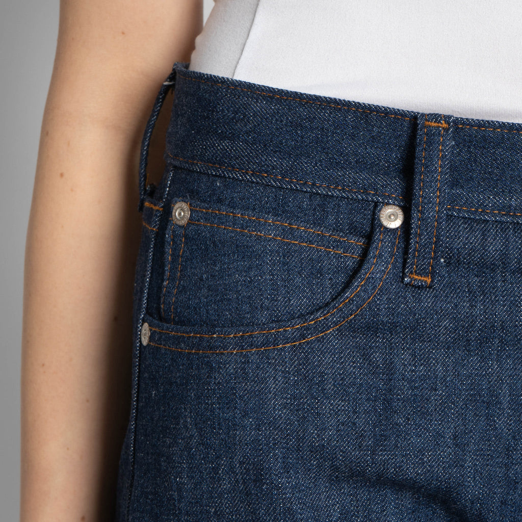 Wide Wild West - Archive Blue by Naked & Famous Denim