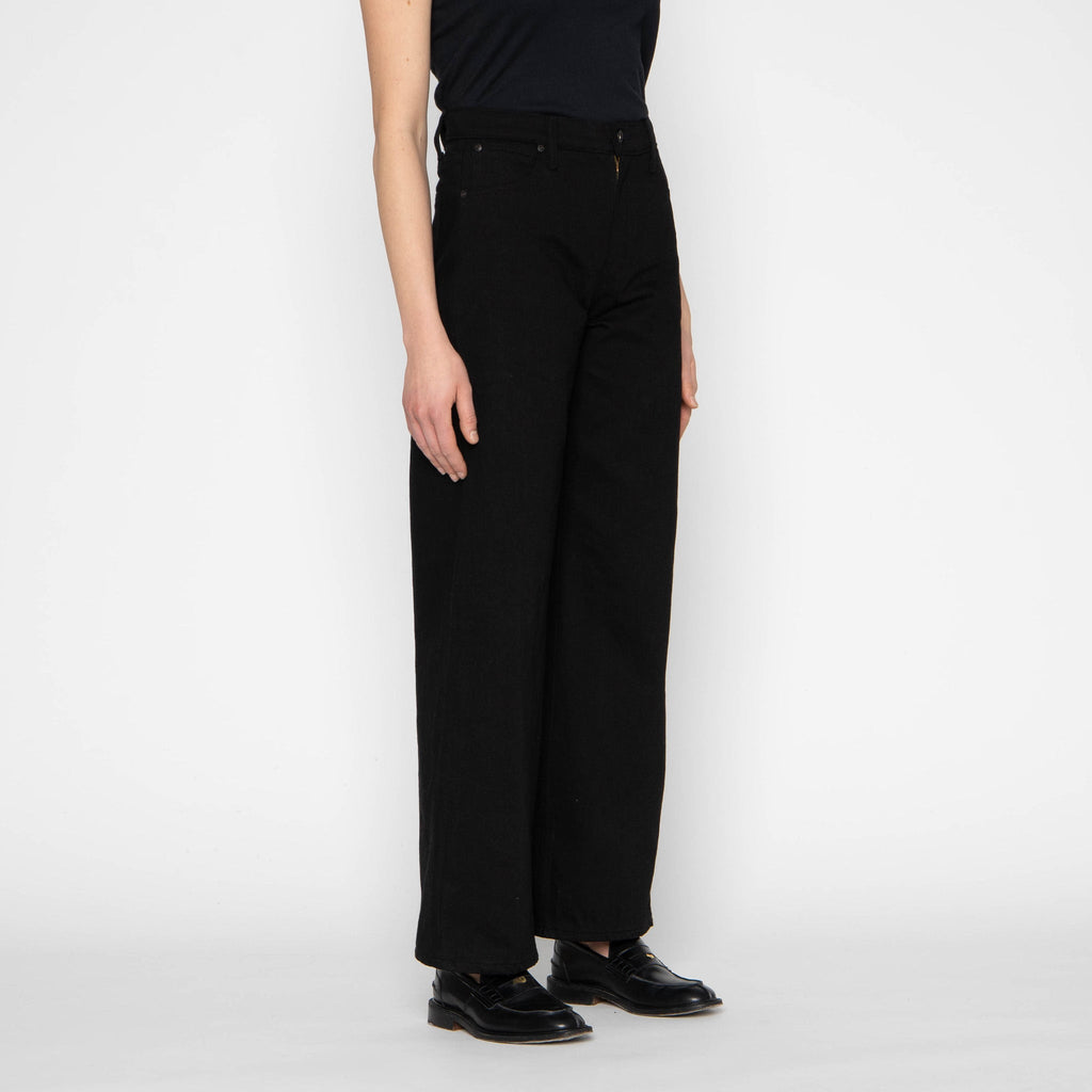 Wide Wild West - Shadow Black by Naked & Famous Denim