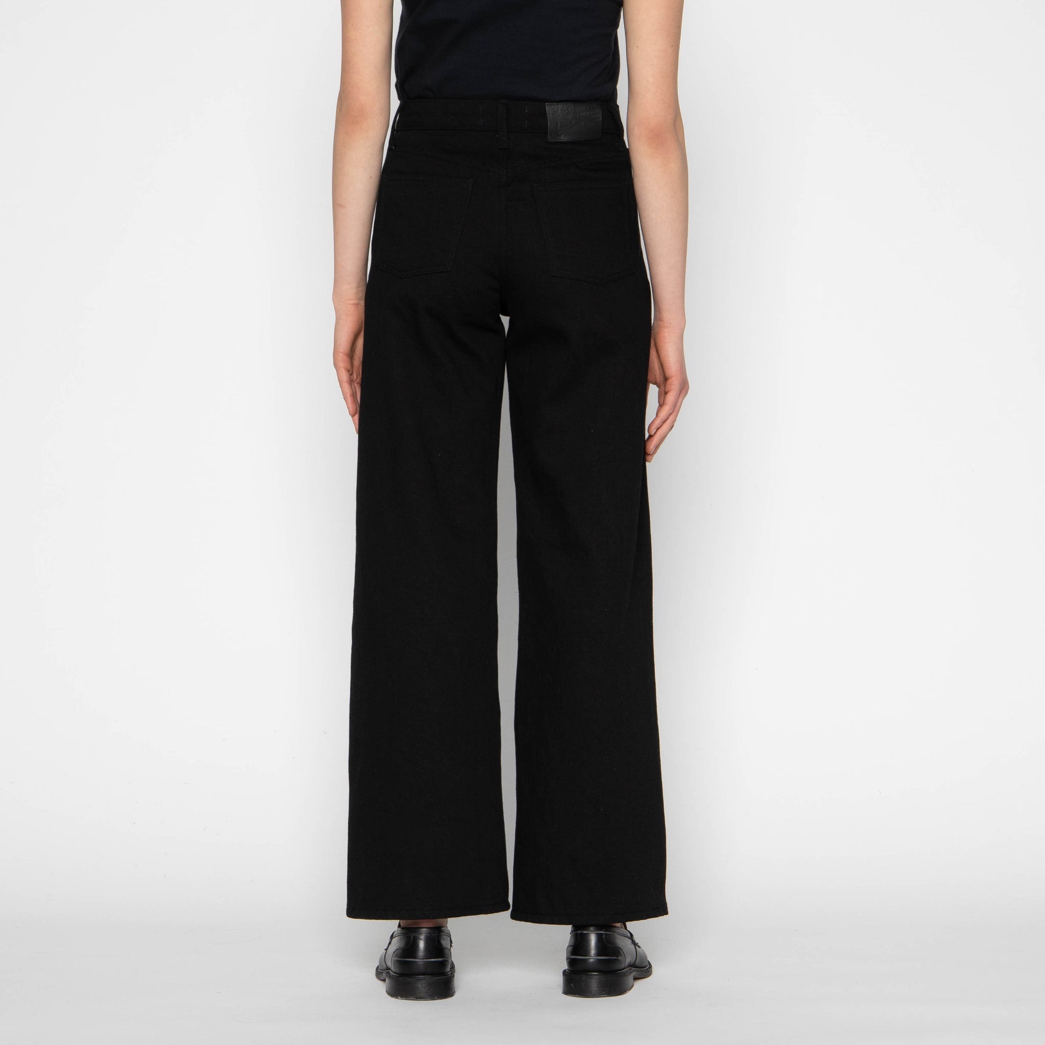 Wide Wild West - Shadow Black by Naked & Famous Denim