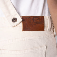 Load image into Gallery viewer, Women&#39;s - Straight Leg Overalls - Natural Seed Denim | Naked &amp; Famous Denim
