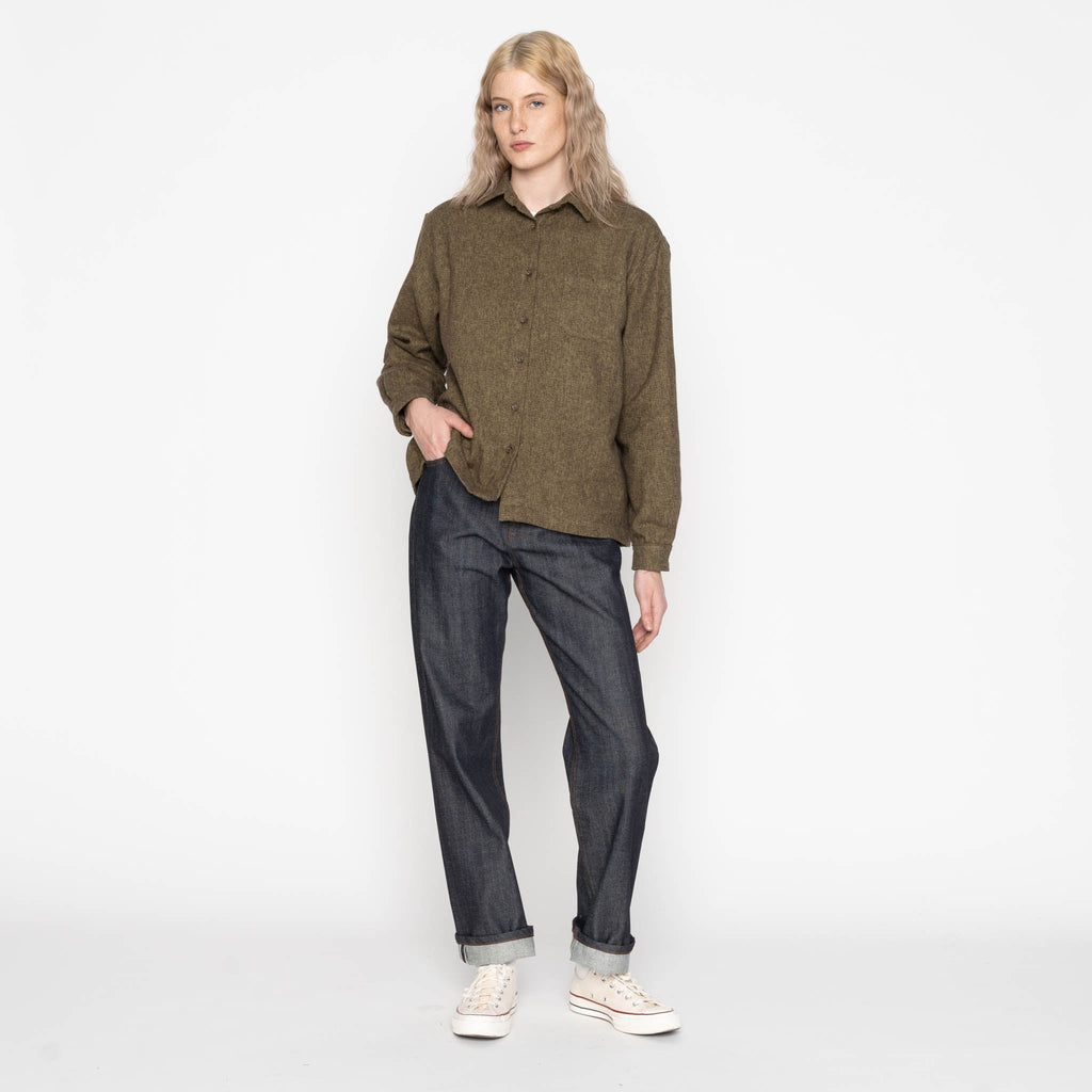 Judy  - Black Lightweight Denim - Black by Naked & Famous Denim