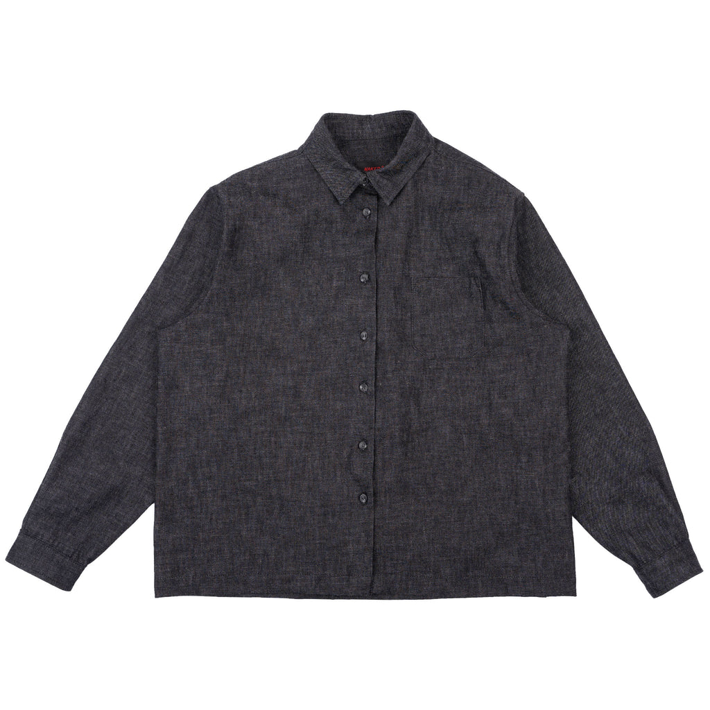 Judy Shirt - Kimono Rain - Indigo by Naked & Famous Denim