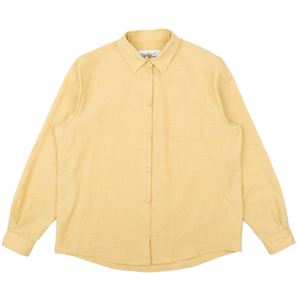 Judy Shirt- Selvedge Chambray - Yellow by Naked & Famous Denim