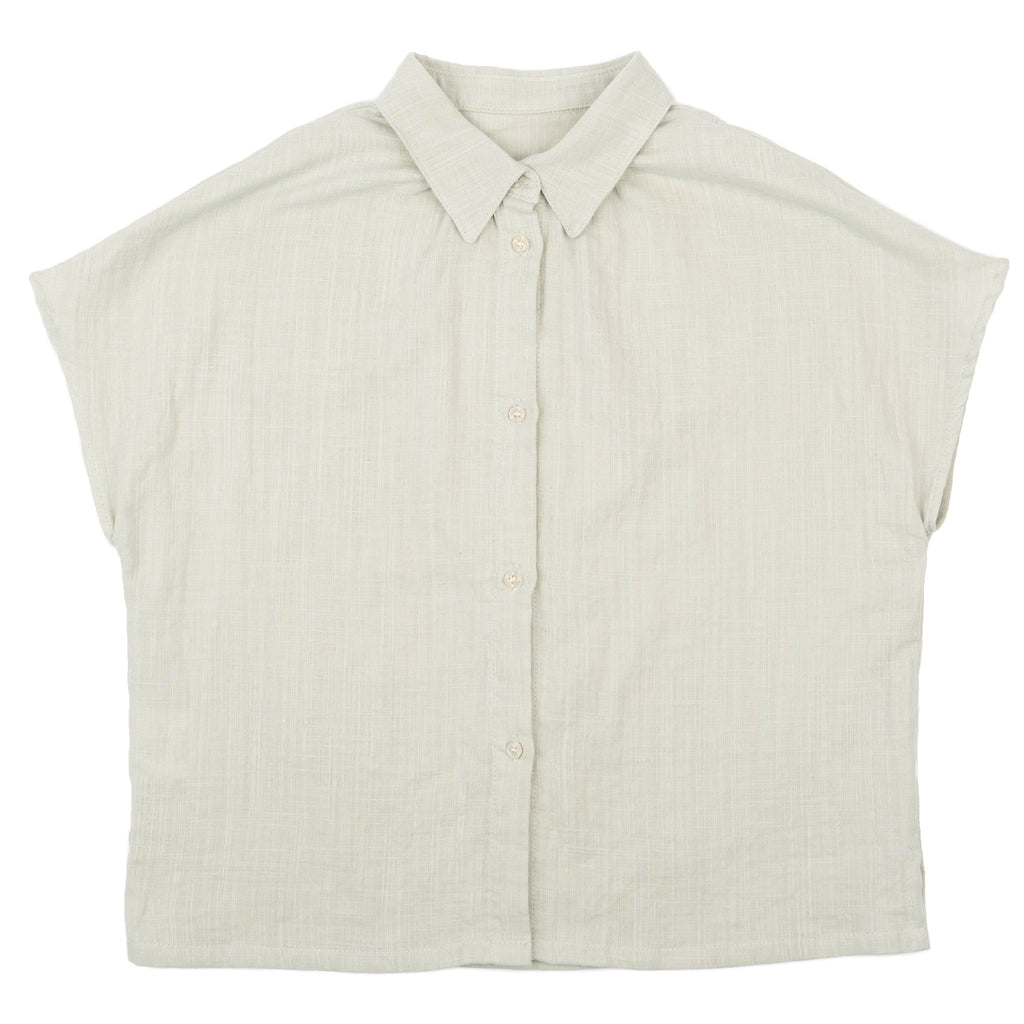 Billie Shirt - Double Weave Gauze - Mint by Naked & Famous Denim