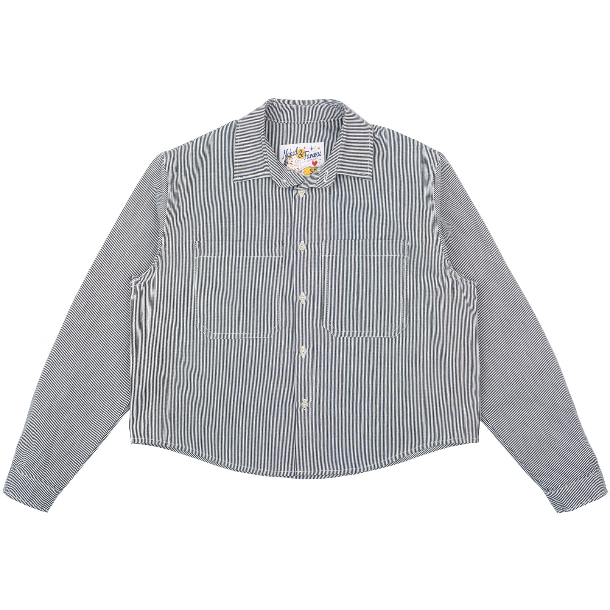 Princeton Shirt - Organic Hickory - Indigo by Naked & Famous Denim
