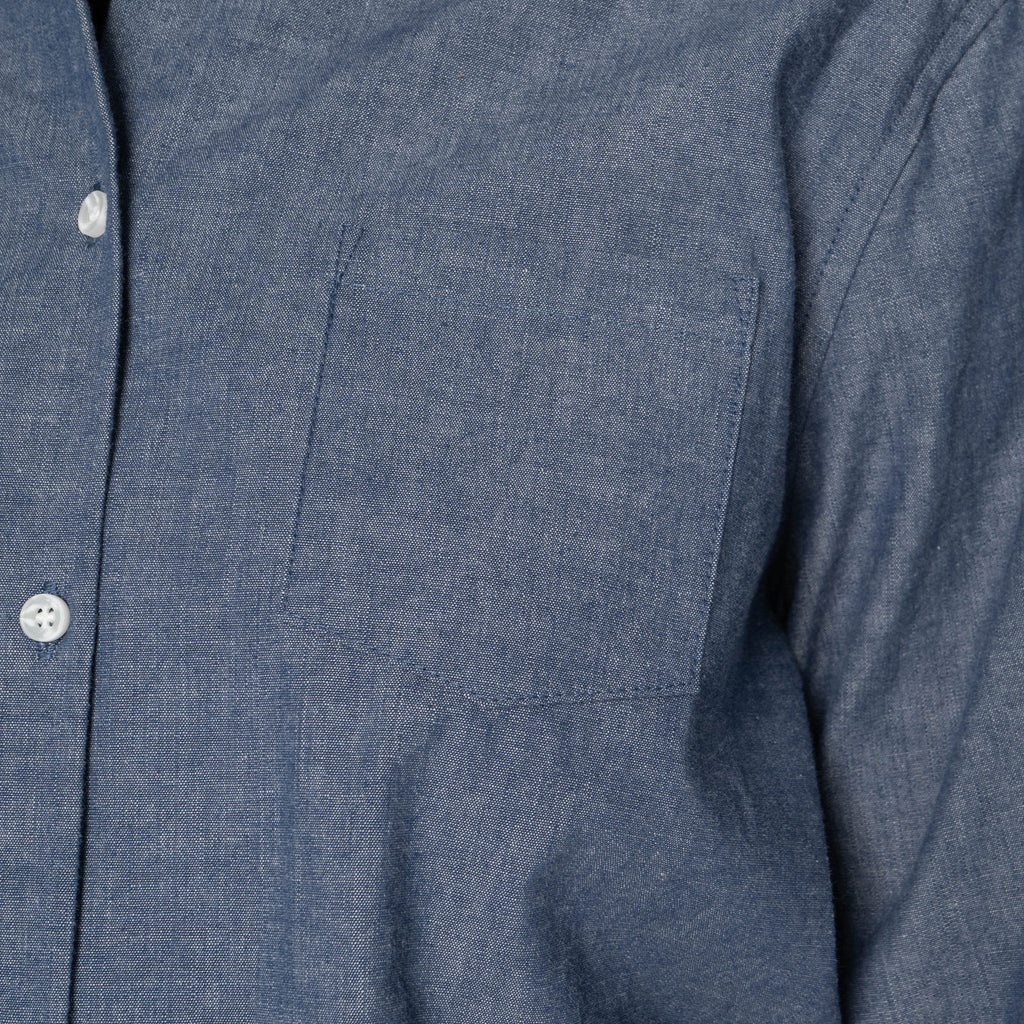 Judy Shirt - Vintage Selvedge Chambray - Blue by Naked & Famous Denim