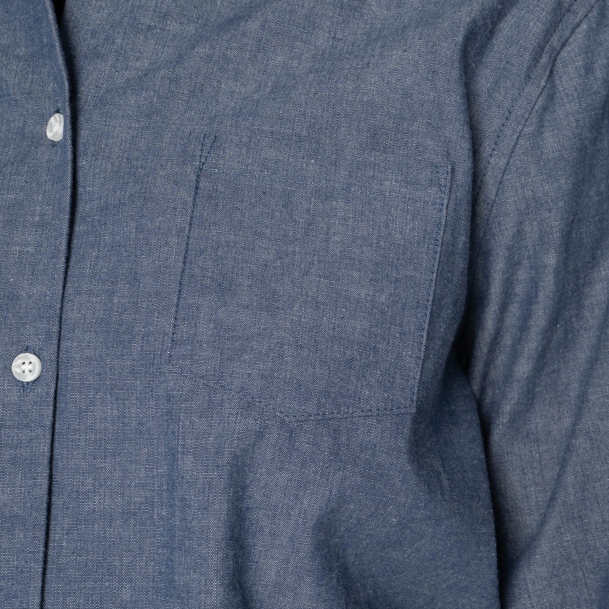 Judy Shirt - Vintage Selvedge Chambray - Blue by Naked & Famous Denim
