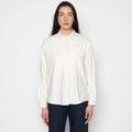 Judy Shirt - Cotton Dyed Flannel - Bone by Naked & Famous Denim