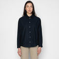 Judy Shirt - Cotton Dyed Flannel - Midnight Blue by Naked & Famous Denim