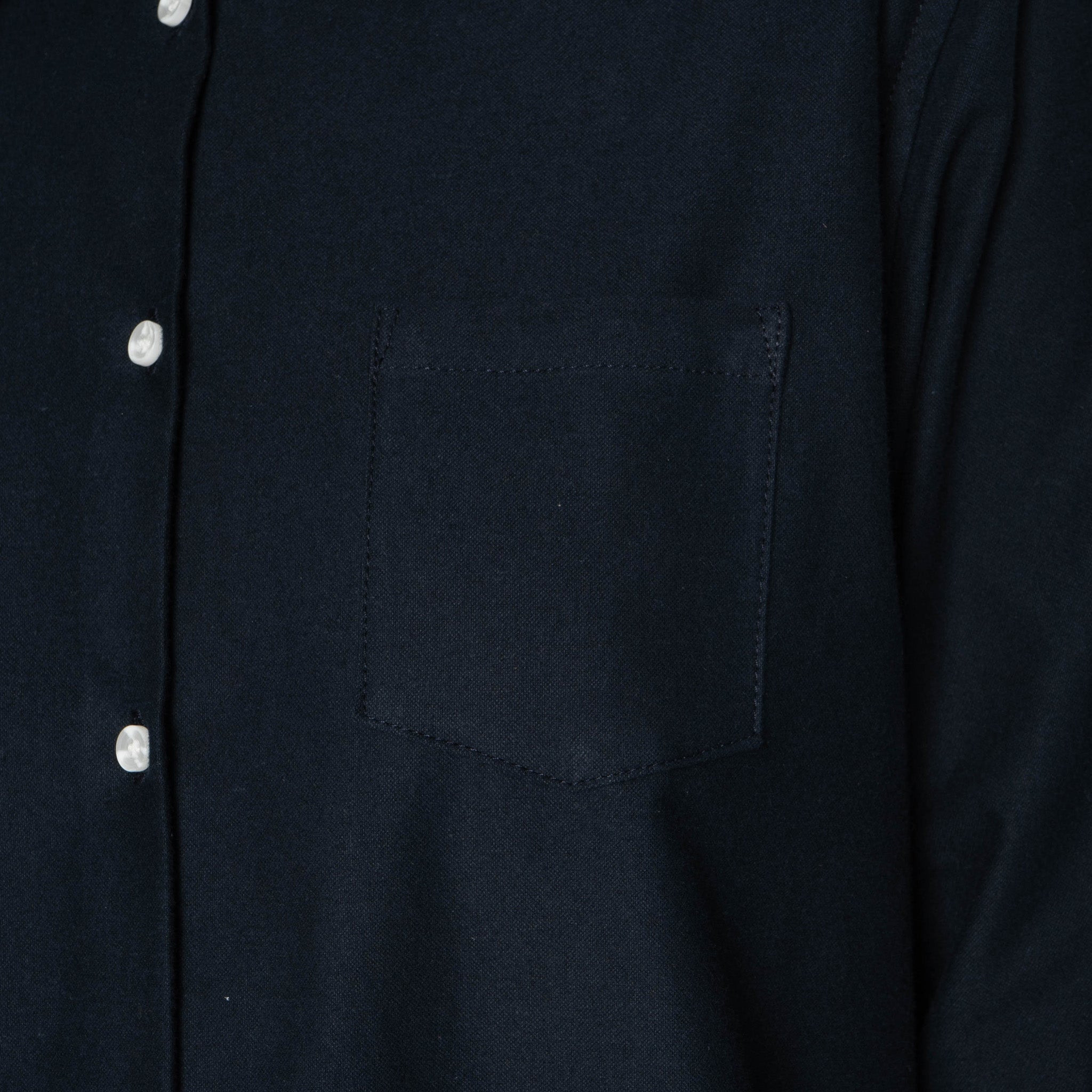 Judy Shirt - Cotton Dyed Flannel - Midnight Blue by Naked & Famous Denim