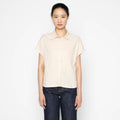 Billie Shirt - Double Weave Gauze - Bone by Naked & Famous Denim