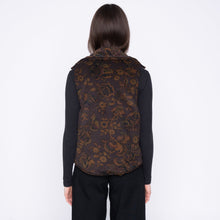 Load image into Gallery viewer, Vest - Paisley Corduroy - Brown
