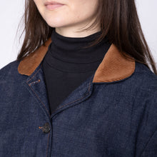 Load image into Gallery viewer, Balmoral Jacket - Slub Nep Rinsed - Indigo
