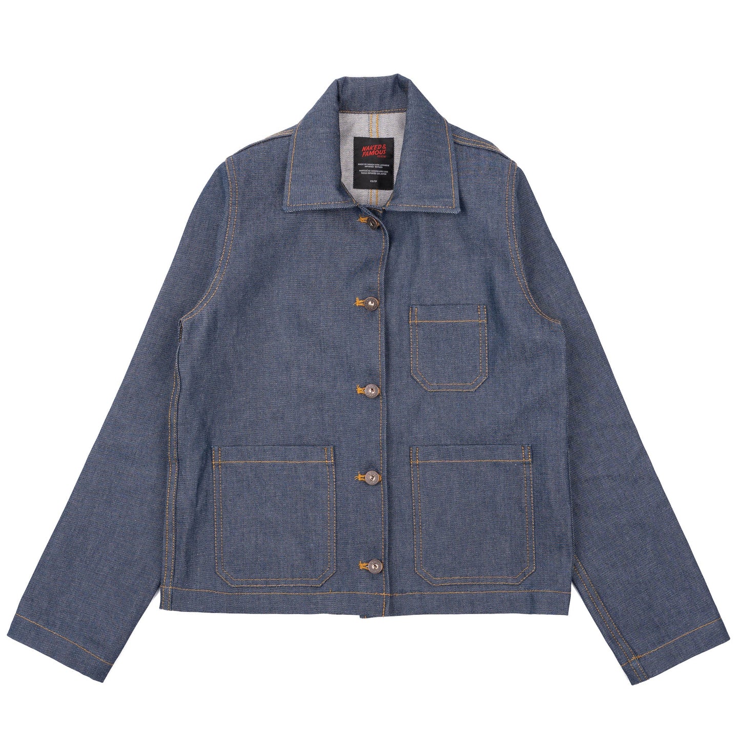 Gracie - Natural Indigo - Indigo by Naked & Famous Denim