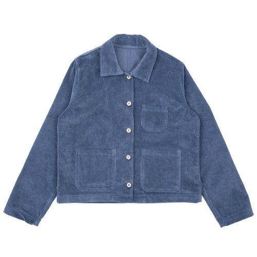 Gracie - Organic Faded Corduroy - Indigo by Naked & Famous Denim