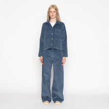 Load image into Gallery viewer, Gracie - 9.7oz. 2/1 Nep Denim - Mid Indigo by Naked &amp; Famous Denim

