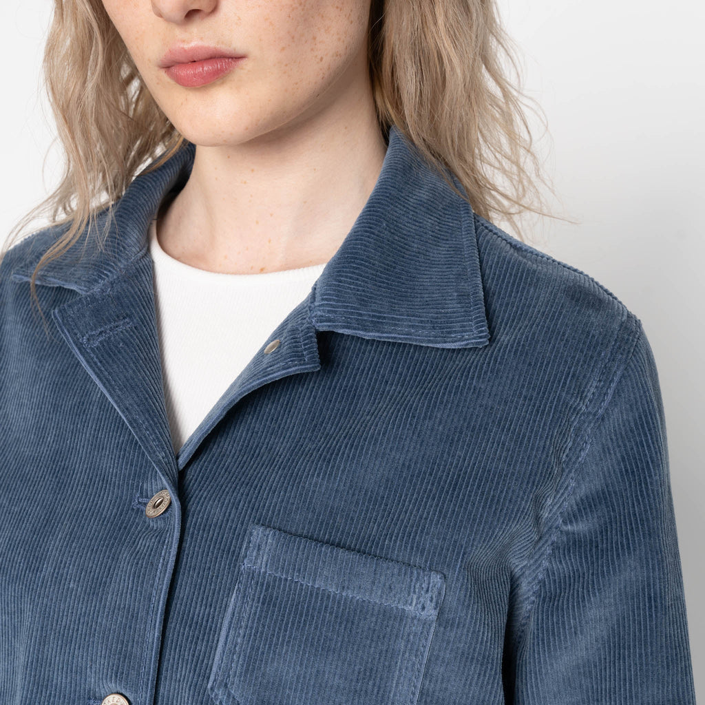 Gracie - 9.7oz. 2/1 Nep Denim - Mid Indigo by Naked & Famous Denim