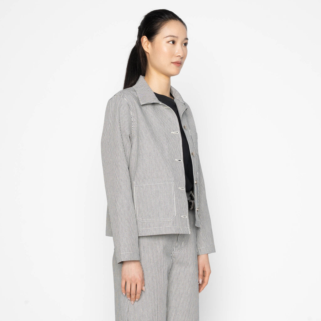 Gracie Jacket - Organic Hickory by Naked & Famous Denim